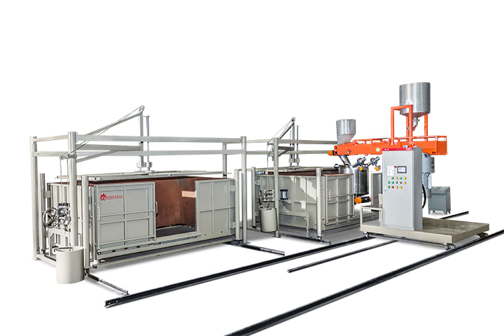 箱內(nèi)半自動發(fā)泡機(jī)